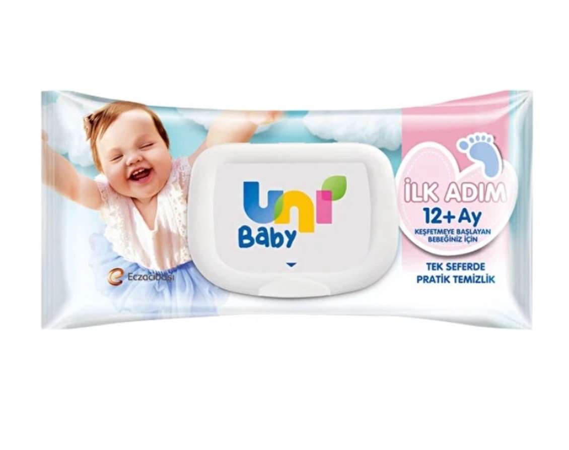 uni-baby-islak-havlu-ilk-adim-52li